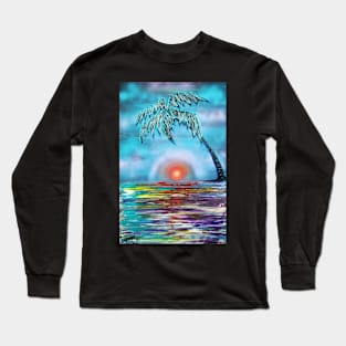 Tropical Sunset Long Sleeve T-Shirt